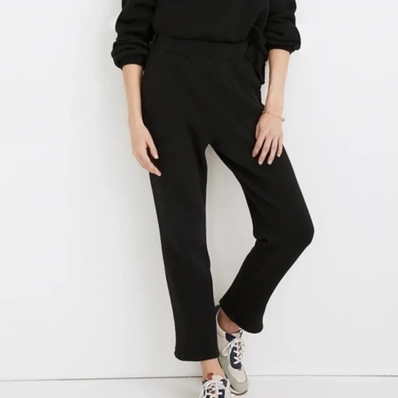 New Madewell MWL Airyterry Tapered Sweatpants Stitched Pocket Edition - Picture 1 of 11